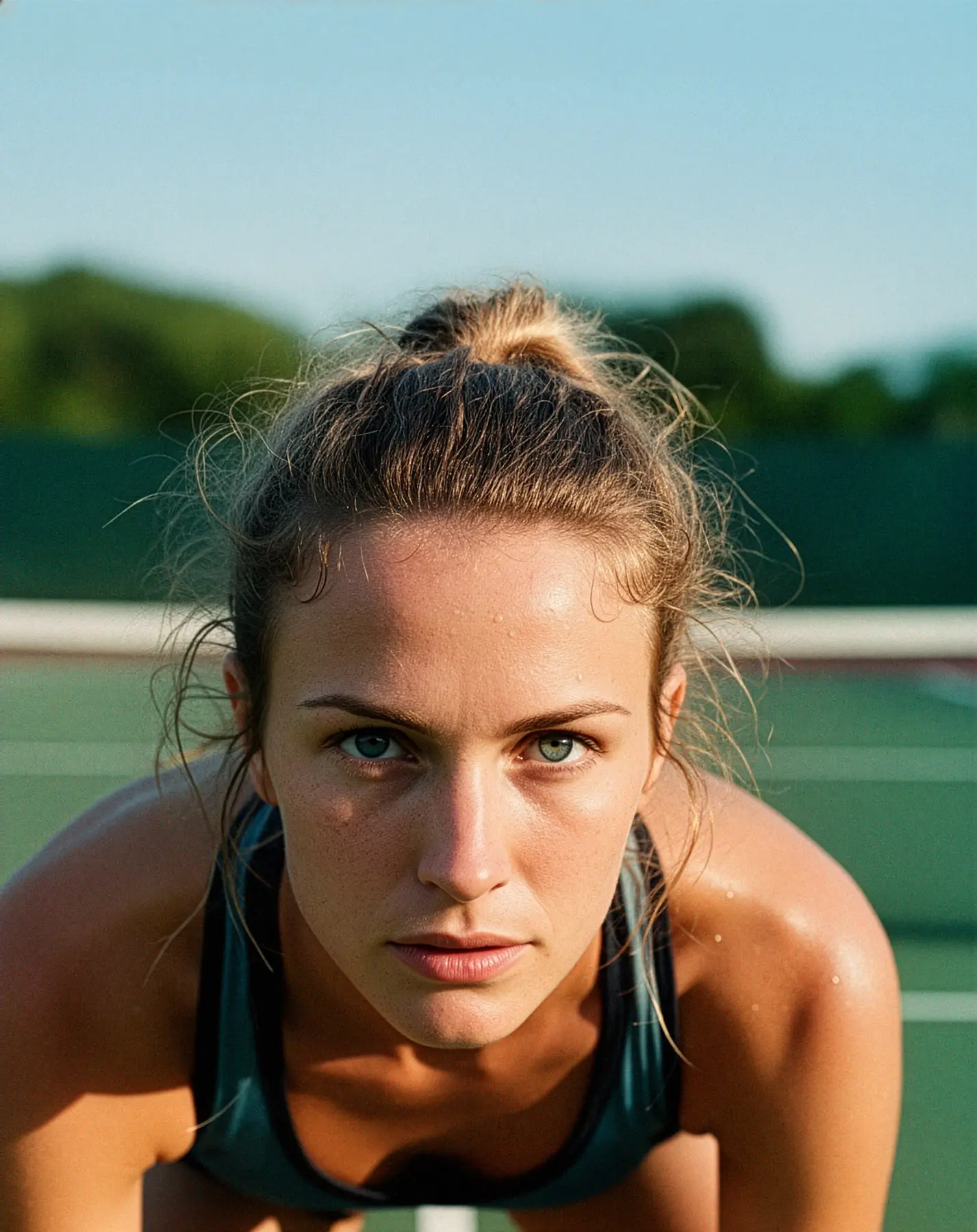 Athlete portrait — visual context for the AI Sport Platform